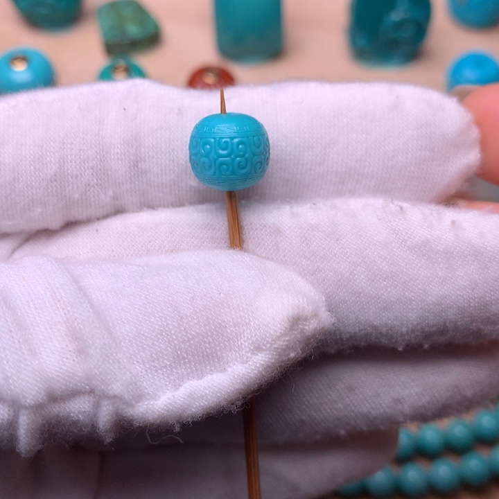 绿松石回纹9.8未镶嵌K**s