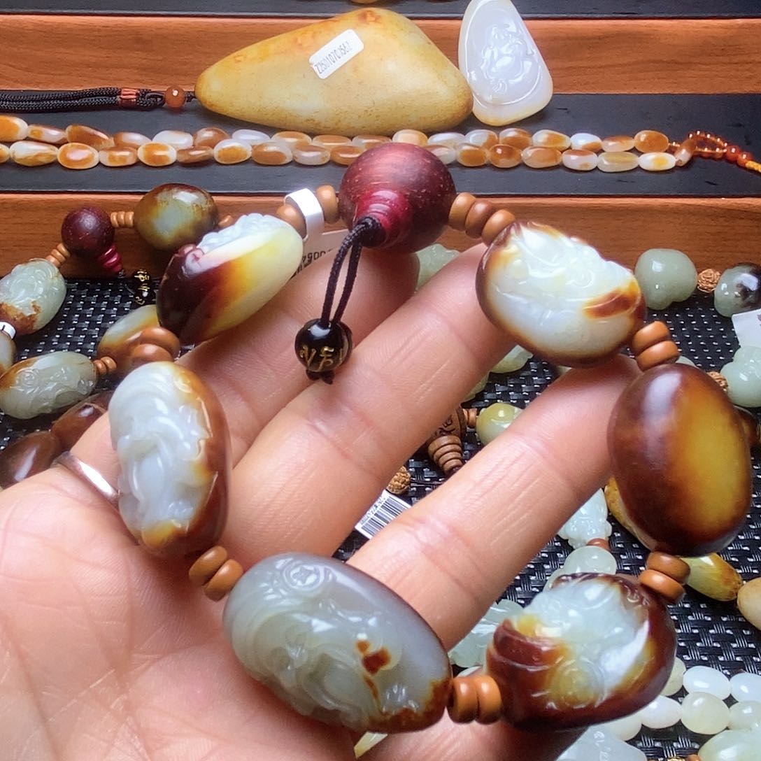 和田玉手链未镶嵌五*