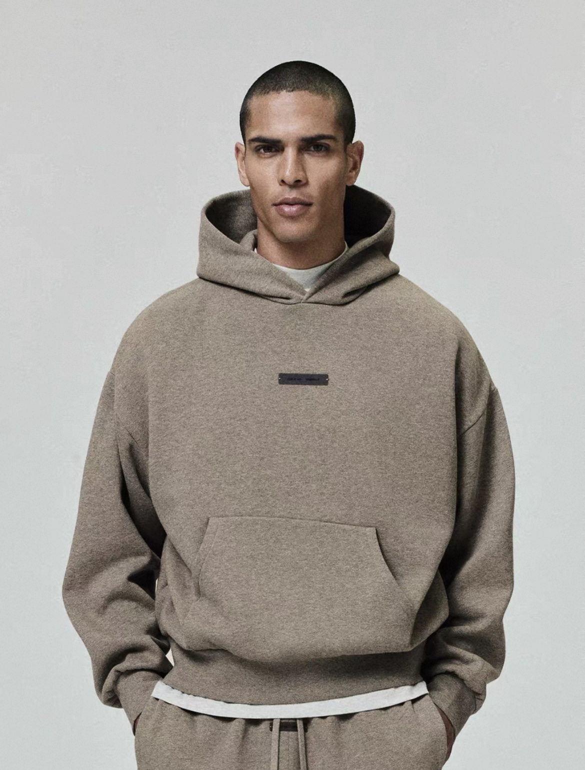 FW25 Classic Hoodie 徽标字母后背印花连帽长袖美式卫衣