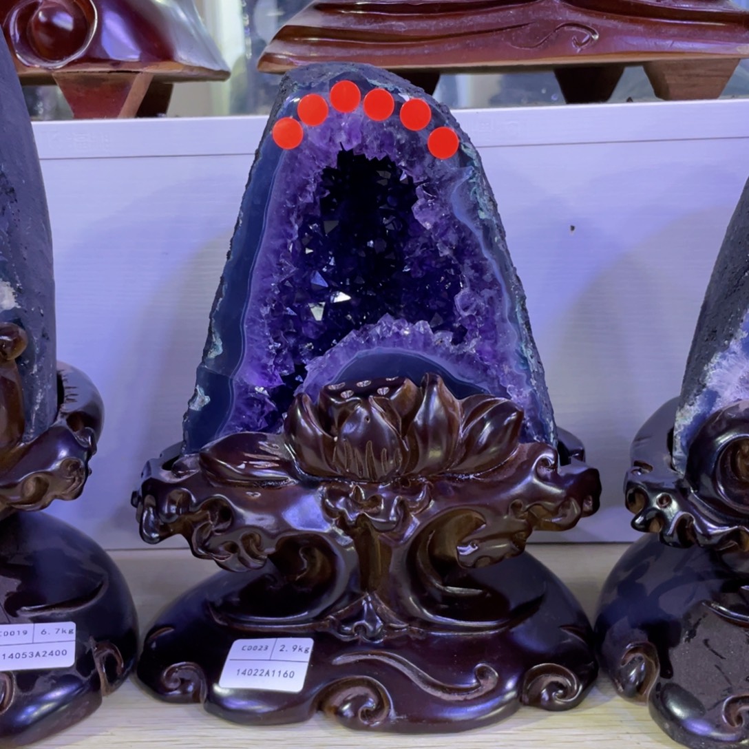 乌拉圭紫水晶摆件