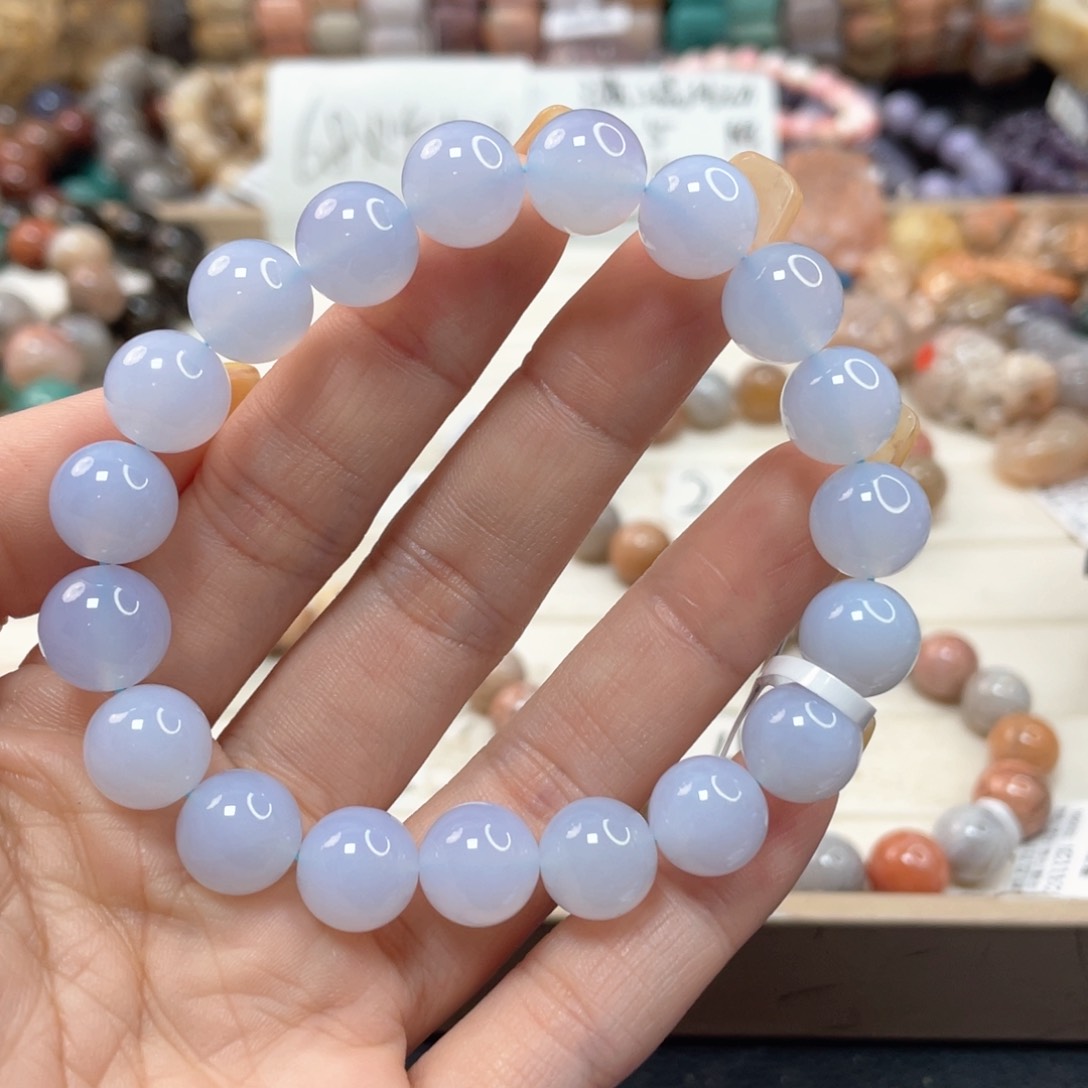 未镶嵌手链硅化玉小*承433