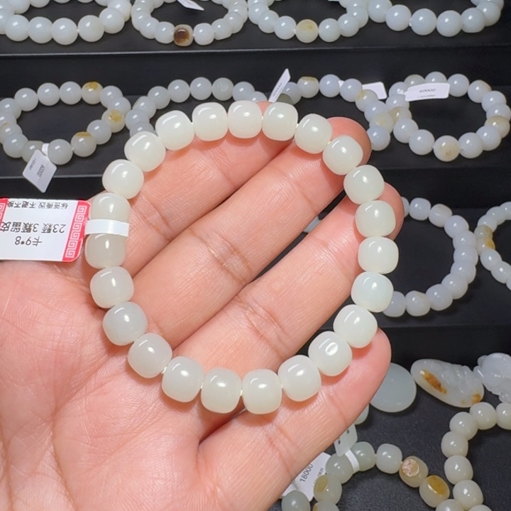 (***)和田玉未镶嵌颈饰