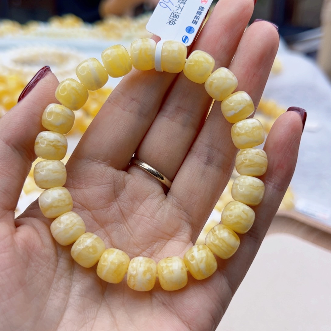 蜜蜡手串未镶嵌十*?13.66