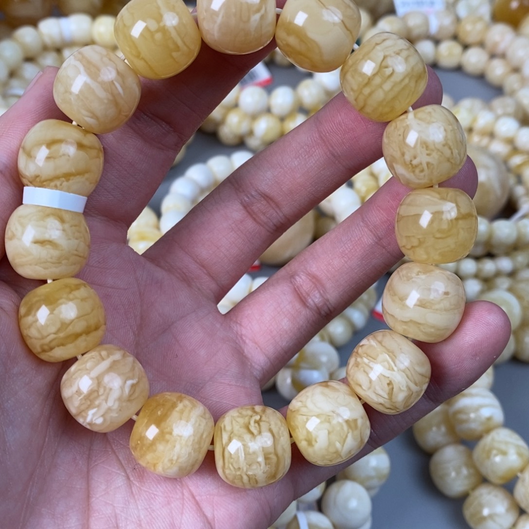 蜜蜡未镶嵌珠宝奇石32.5g15mm