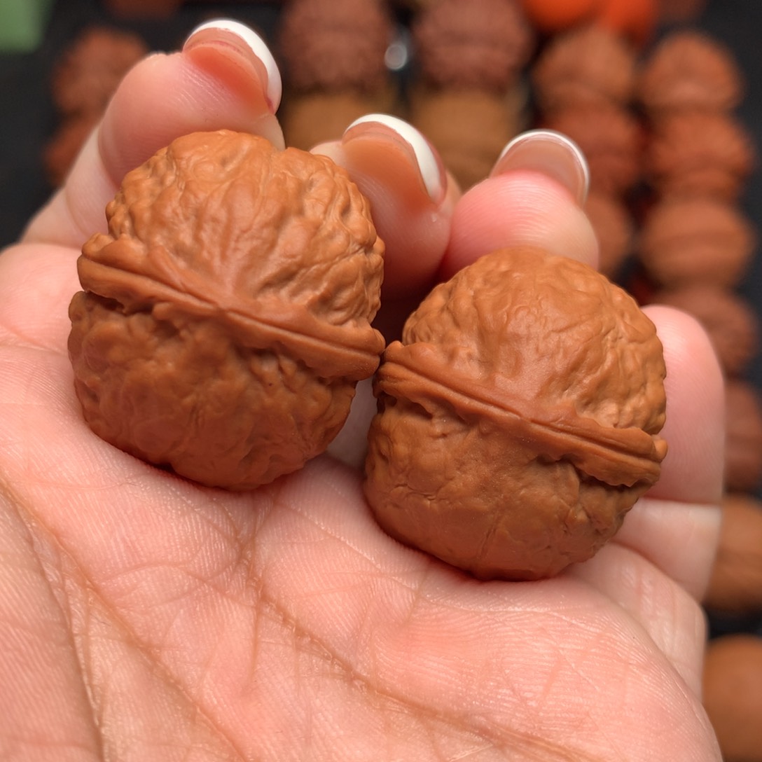 把件文玩核桃闷尖狮子头