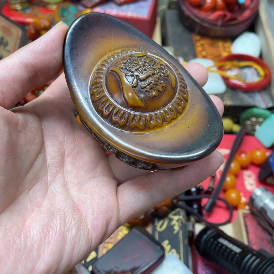 未镶嵌蜜蜡裸石好物推荐如图所示