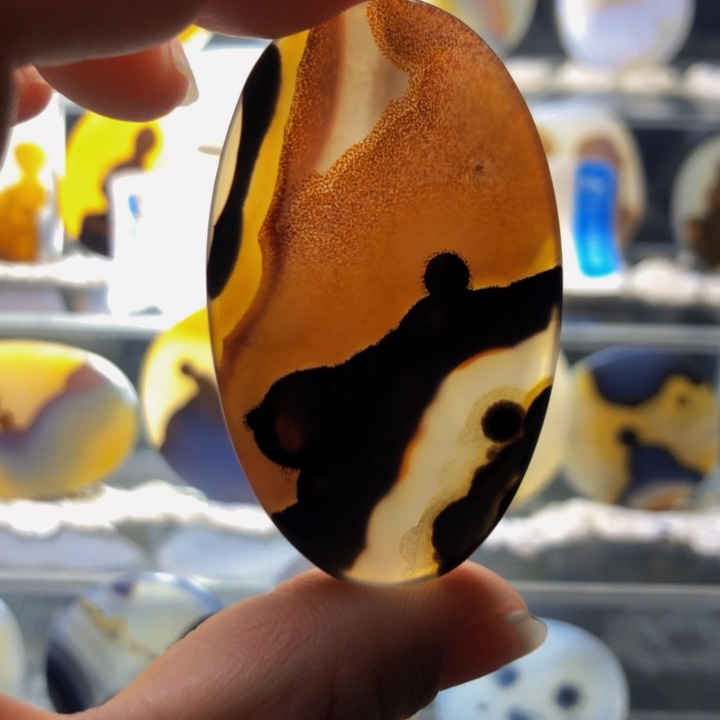 合金玛瑙/玉髓珠宝奇石31