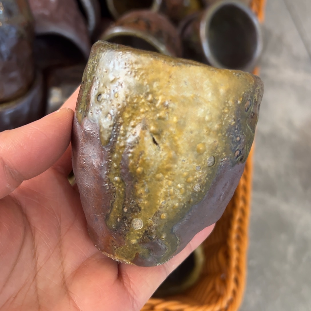 贵台龙窑柴烧茶壶A42