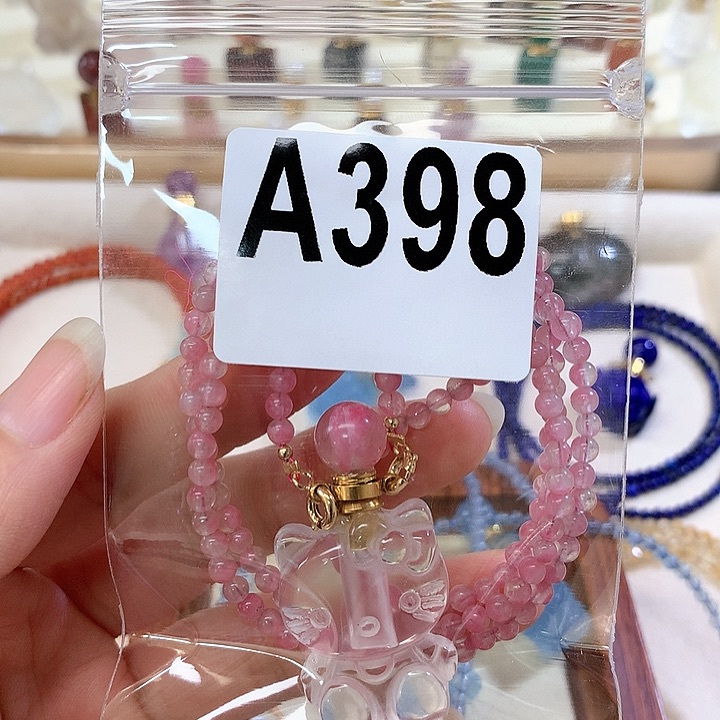 水晶香水瓶未镶嵌鱼*