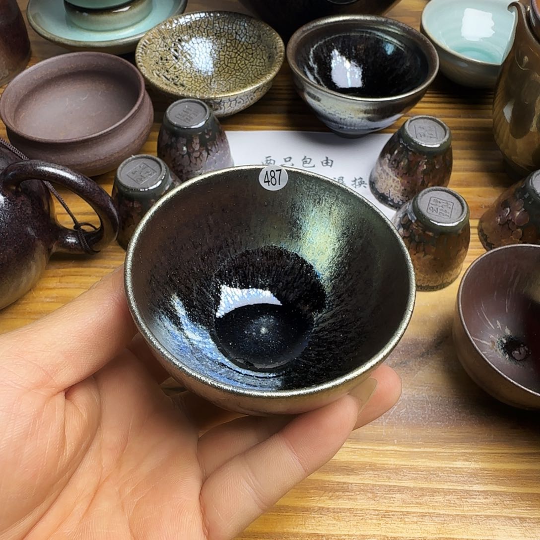 茶盏建窑建盏茶器487