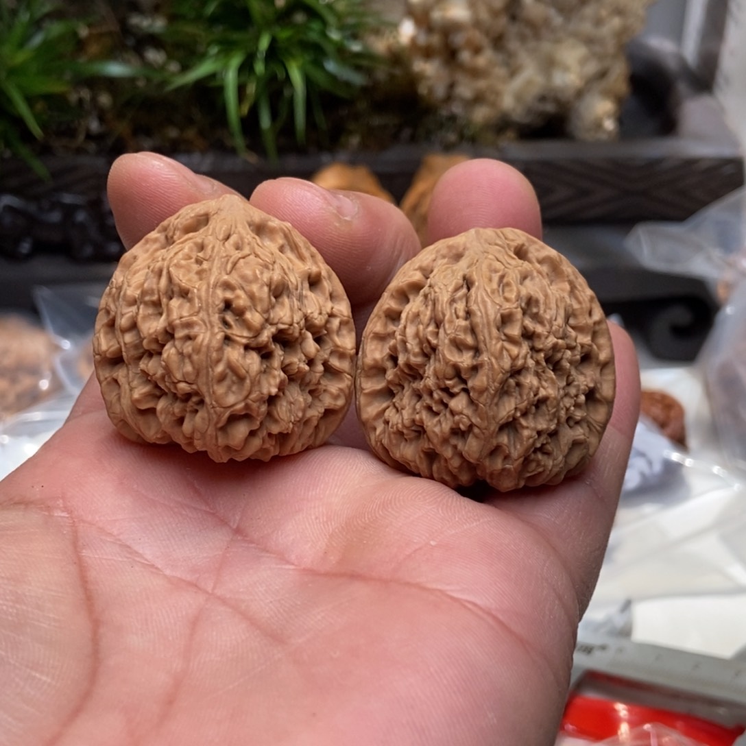 文玩核桃把件南疆石39