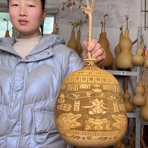 天然植物葫芦文玩