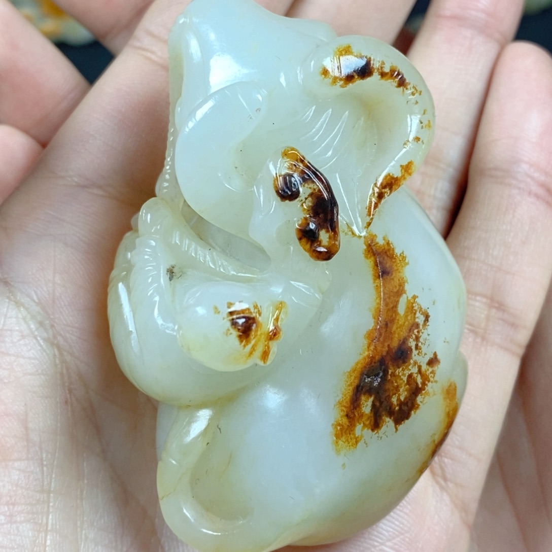 和田玉把件未镶嵌