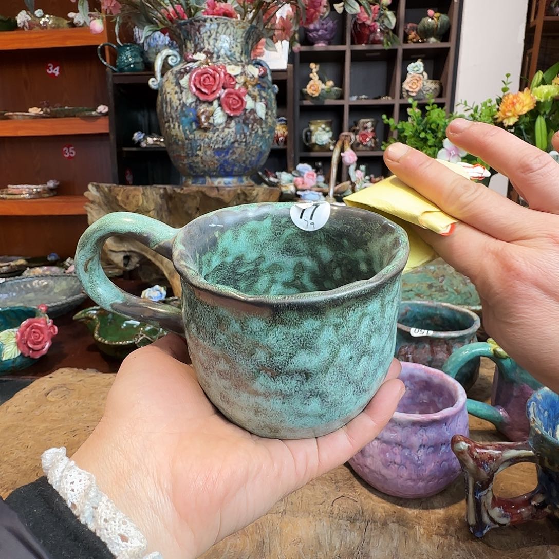 纯手工咖啡杯，餐具