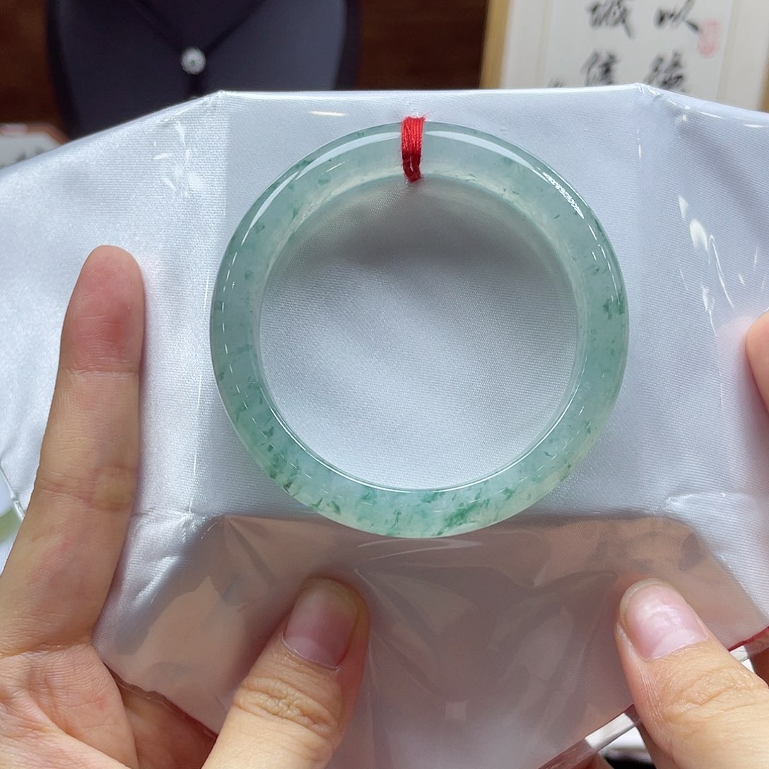 未镶嵌手镯翡翠90 号