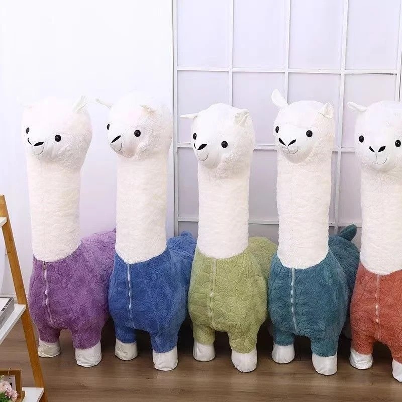 羊驼凳子创意玩具模型座椅动物座椅客厅摆件家居百货 F84