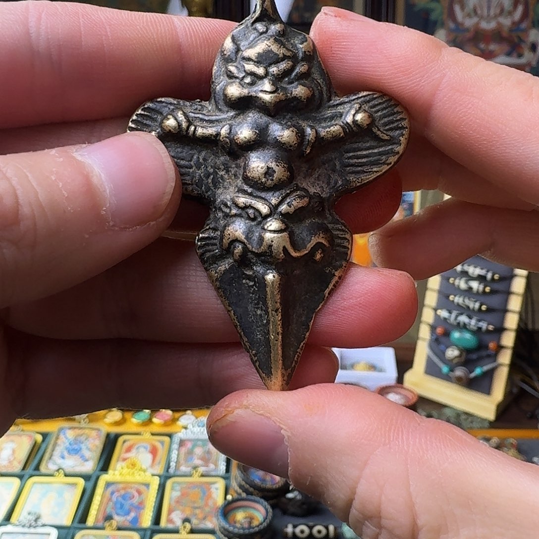 暂**沦大鹏金翅鸟挂件配绳