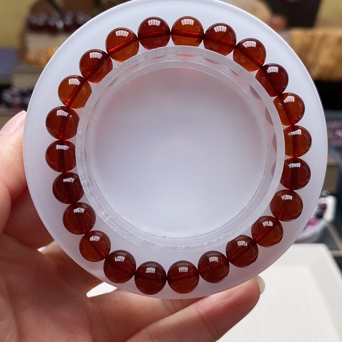 手链血珀未镶嵌手链