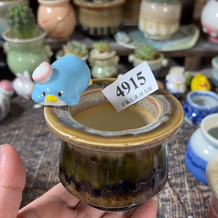 口5 手工花盆满30包邮