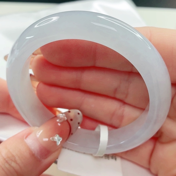 翡翠未镶嵌手镯51.8x523