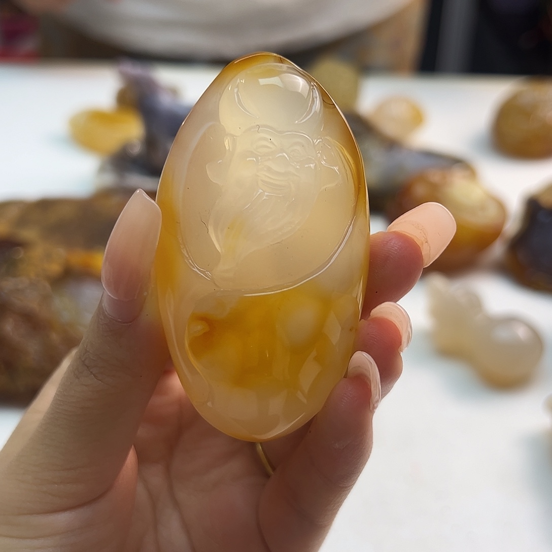 玛瑙/玉髓未镶嵌颈饰