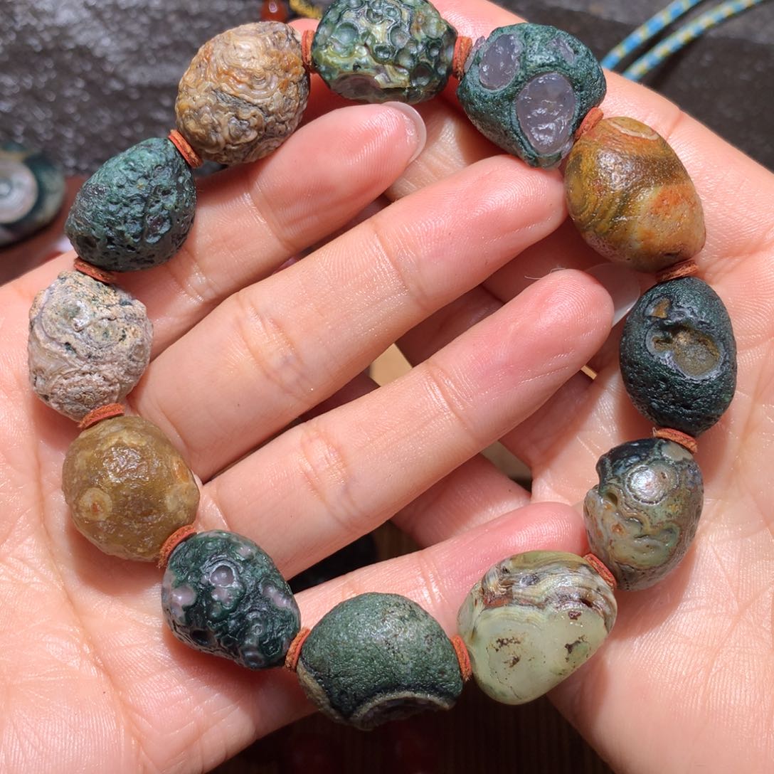 未镶嵌玛瑙/玉髓珠宝半成品