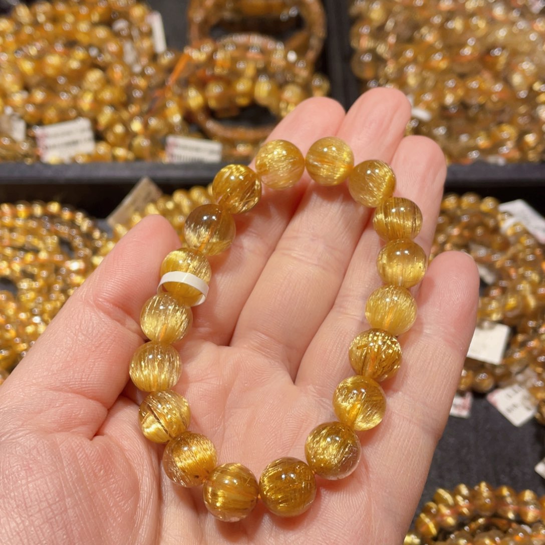 水晶手链未镶嵌天然水晶手链