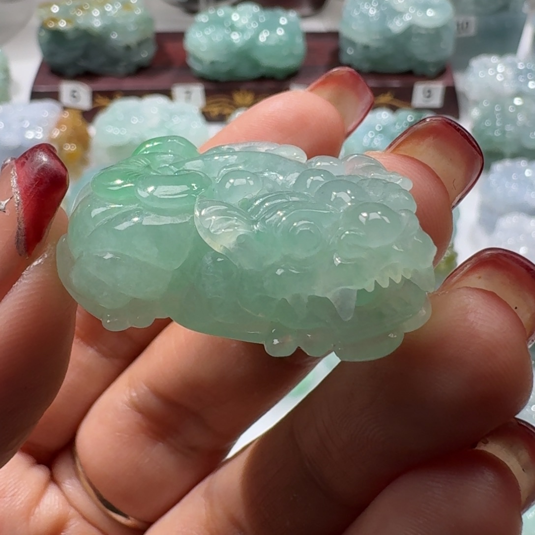 定制翡翠未镶嵌归*.貔貅