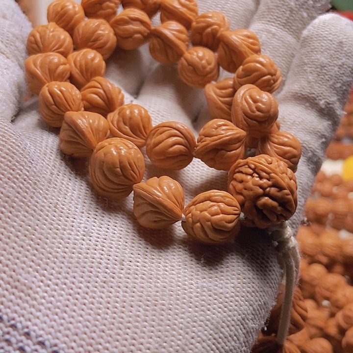 手串桃核N****兰龙纹桃核