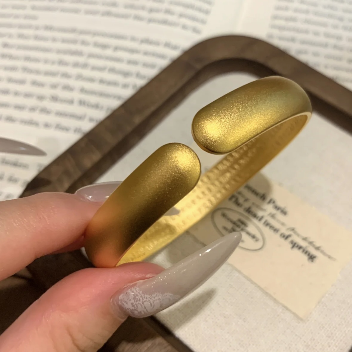 【官方正品】 古法工艺 泥鳅背开口心经手镯 （赠礼盒）
