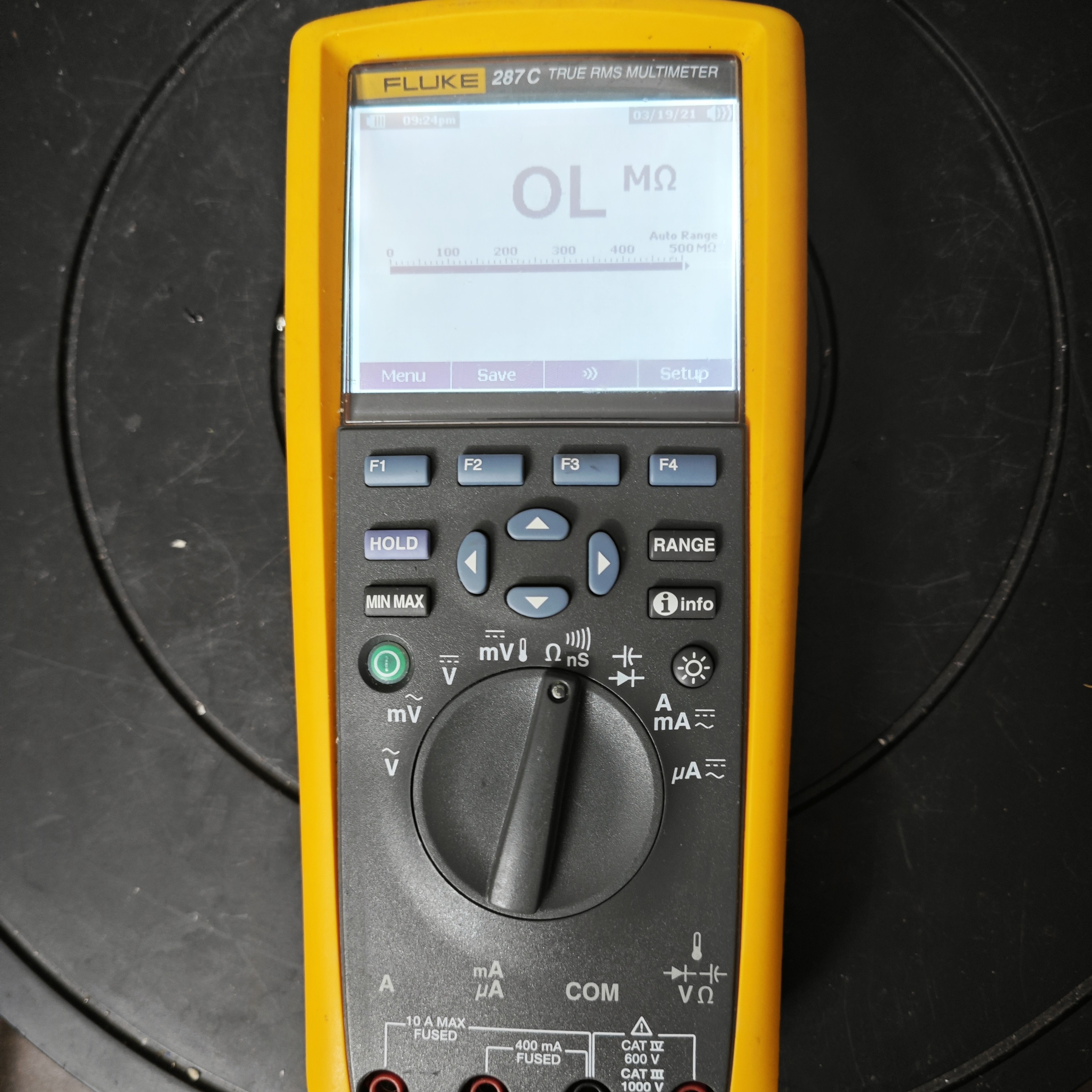 福禄克 FLUKE 287C 真有效值四位半数字万用表，功能正常