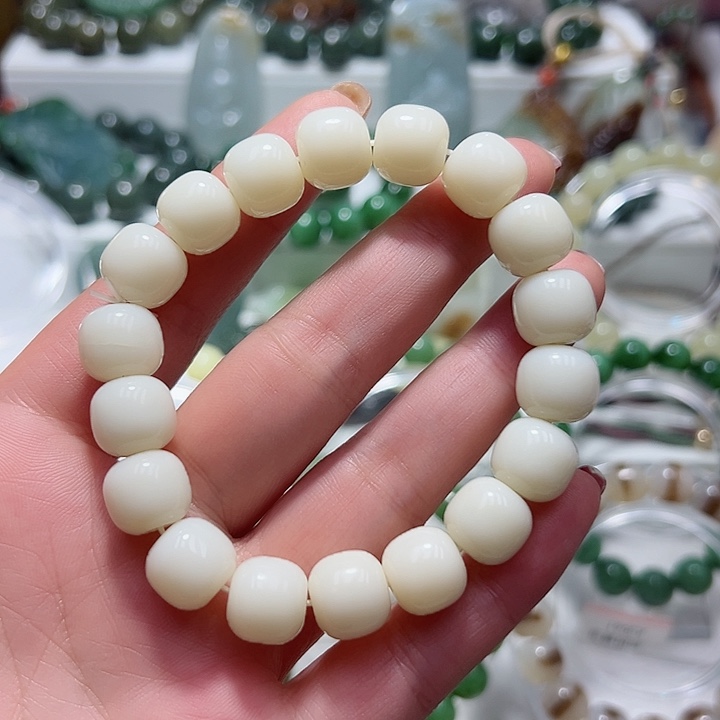 和田玉手链未镶嵌23