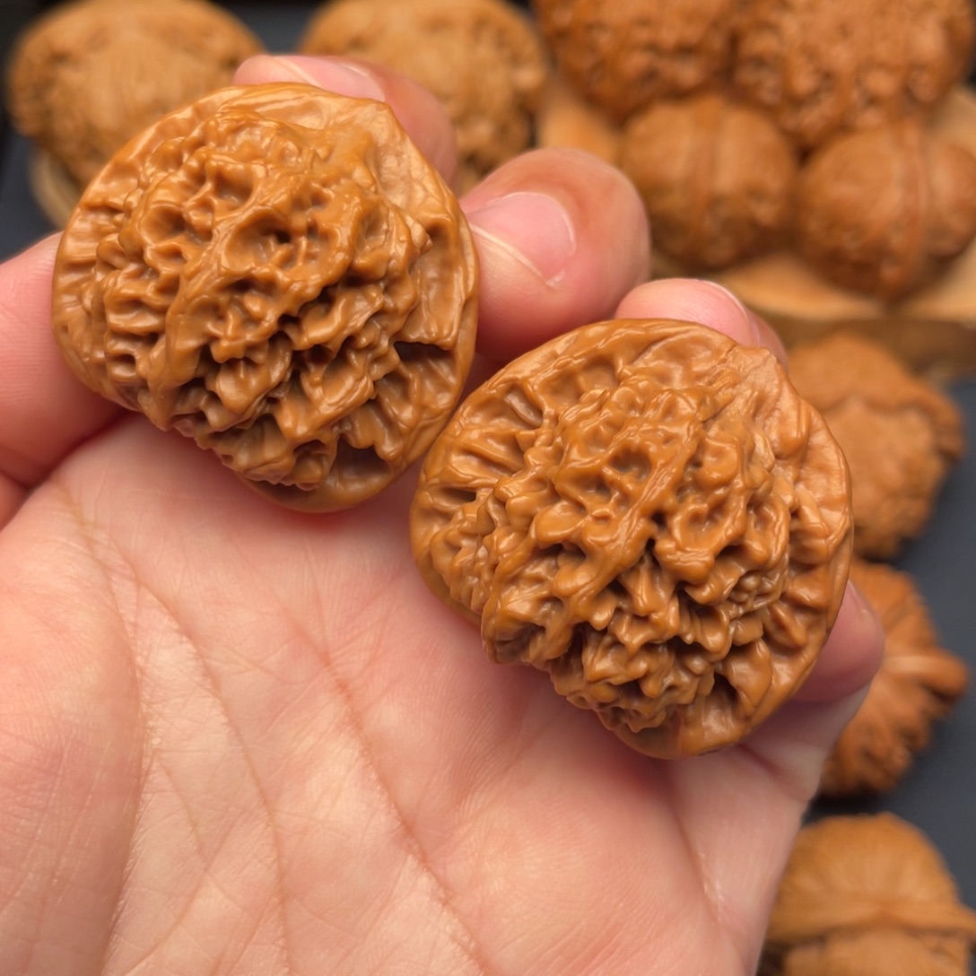 文玩核桃把件全品无修36秦闷