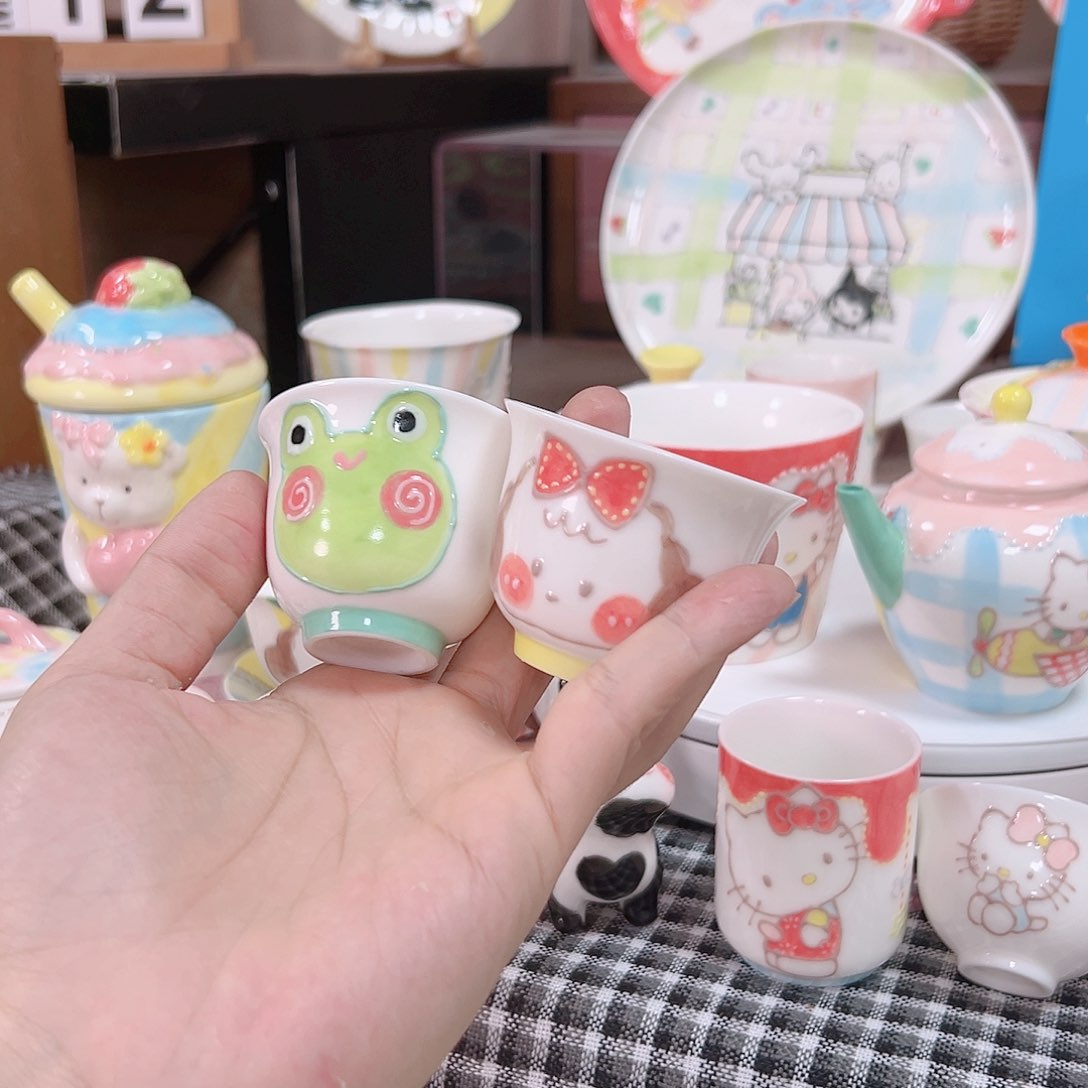 可爱陶瓷高温手作