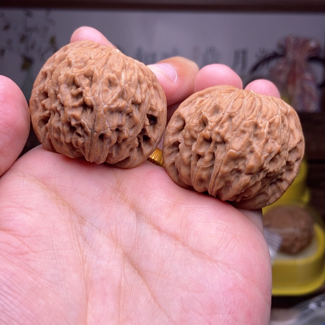 文玩核桃吊坠全品40尺磨盘红皮山地果