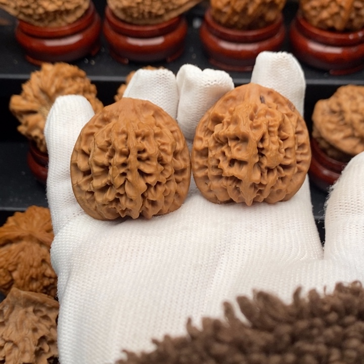 文玩核桃吊坠秦岭秦闷37磕尖福利