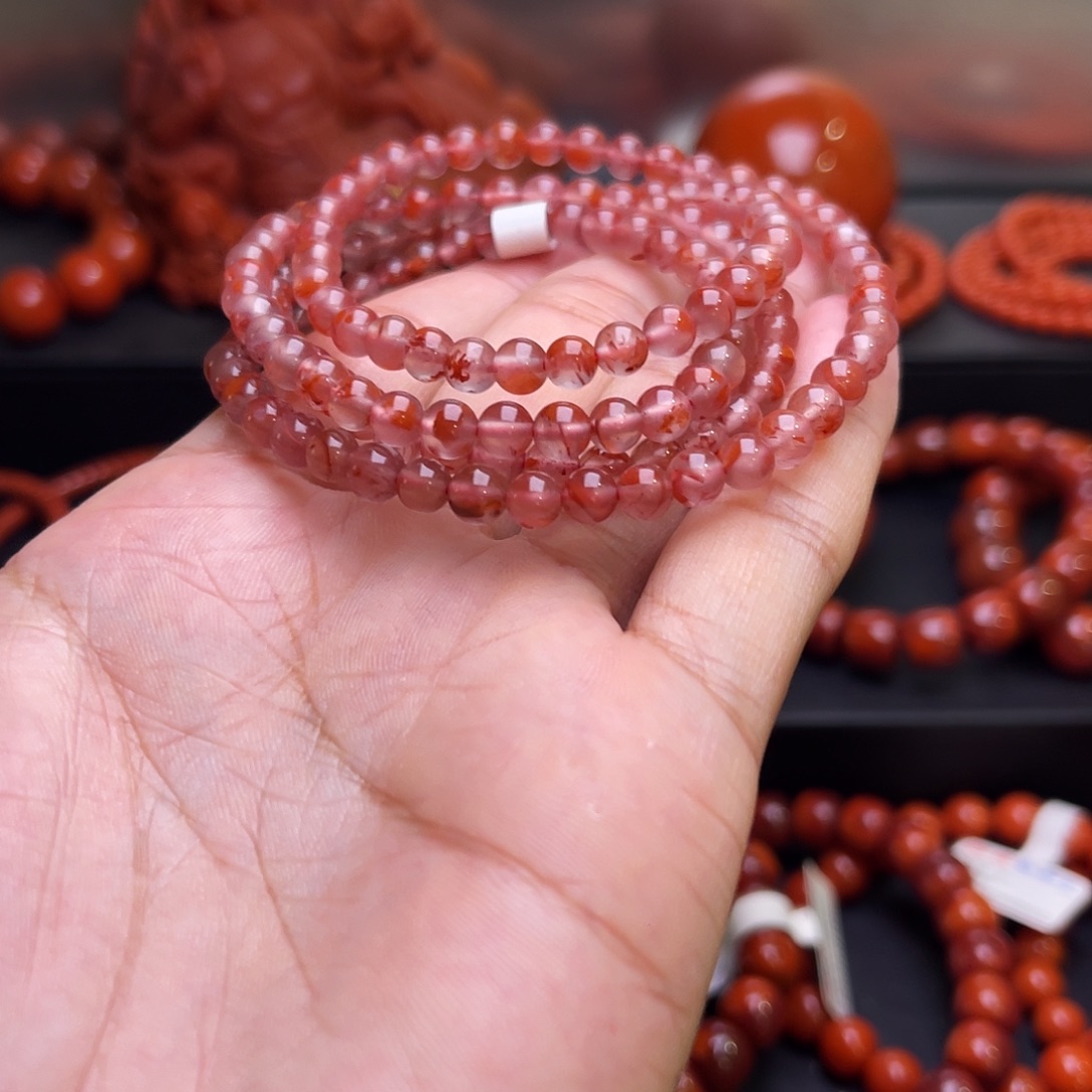 南红玛瑙未镶嵌手串南红