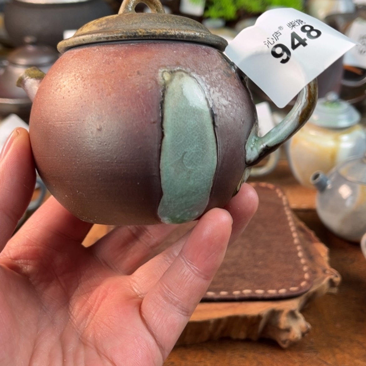 【闪购商品】沁庐柴窑古法柴烧手工茶具的