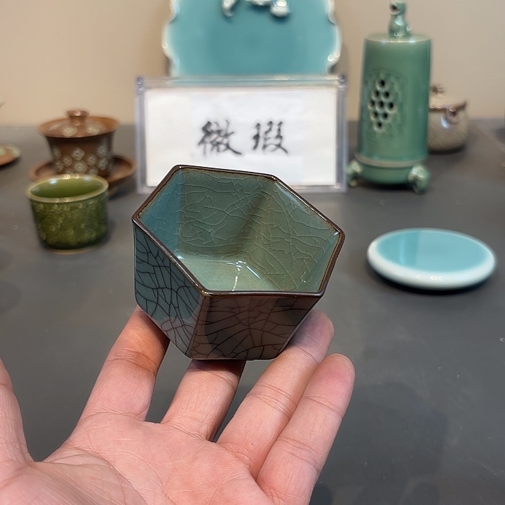 瓷片龙泉青瓷福利青瓷