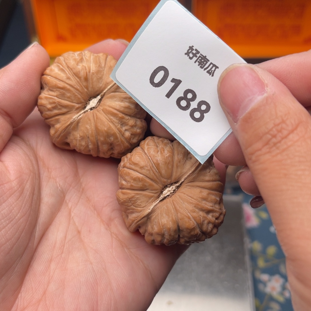 文玩核桃把件7*南瓜墩41