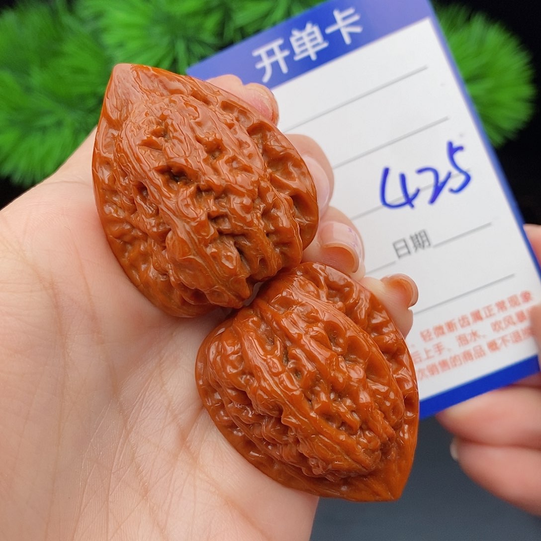 文玩核桃把件33野生佛塔425