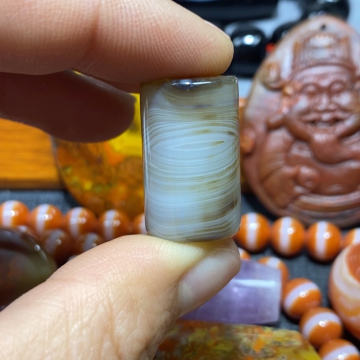 玛瑙/玉髓未镶嵌颈饰