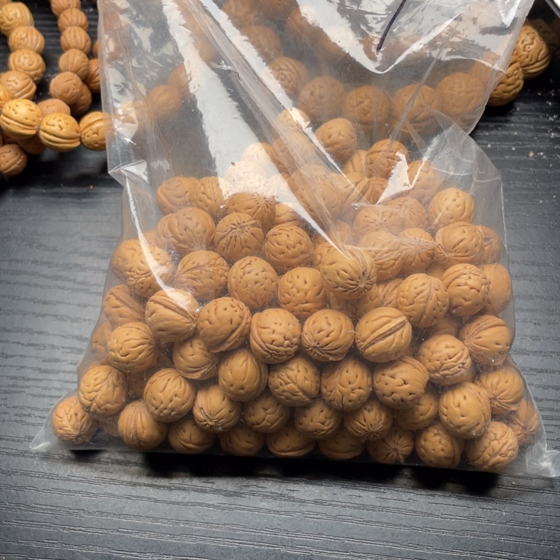 奋****核桃手串/手链散籽批发小桃核80