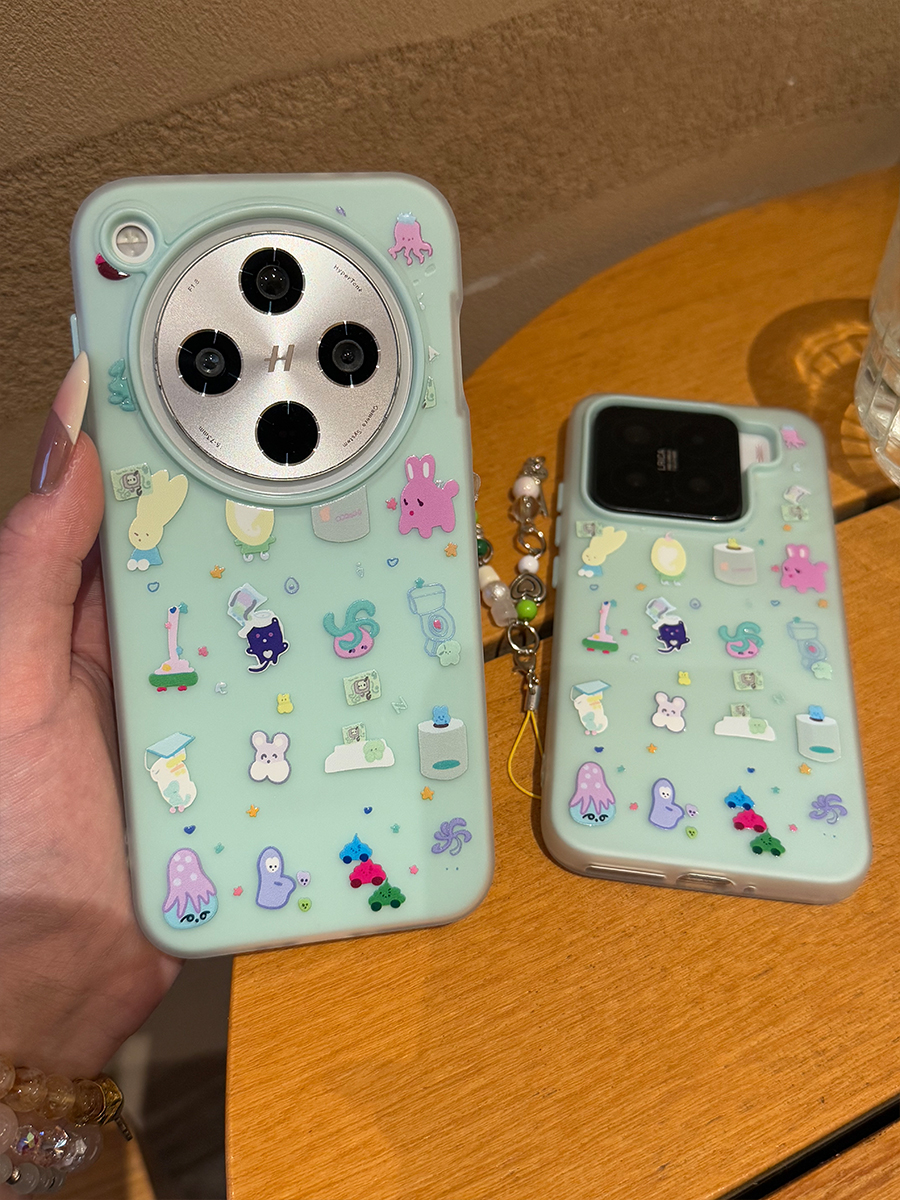 适用于小狗opporeno14手机壳小米15红米vivox200华为p80荣耀苹果
