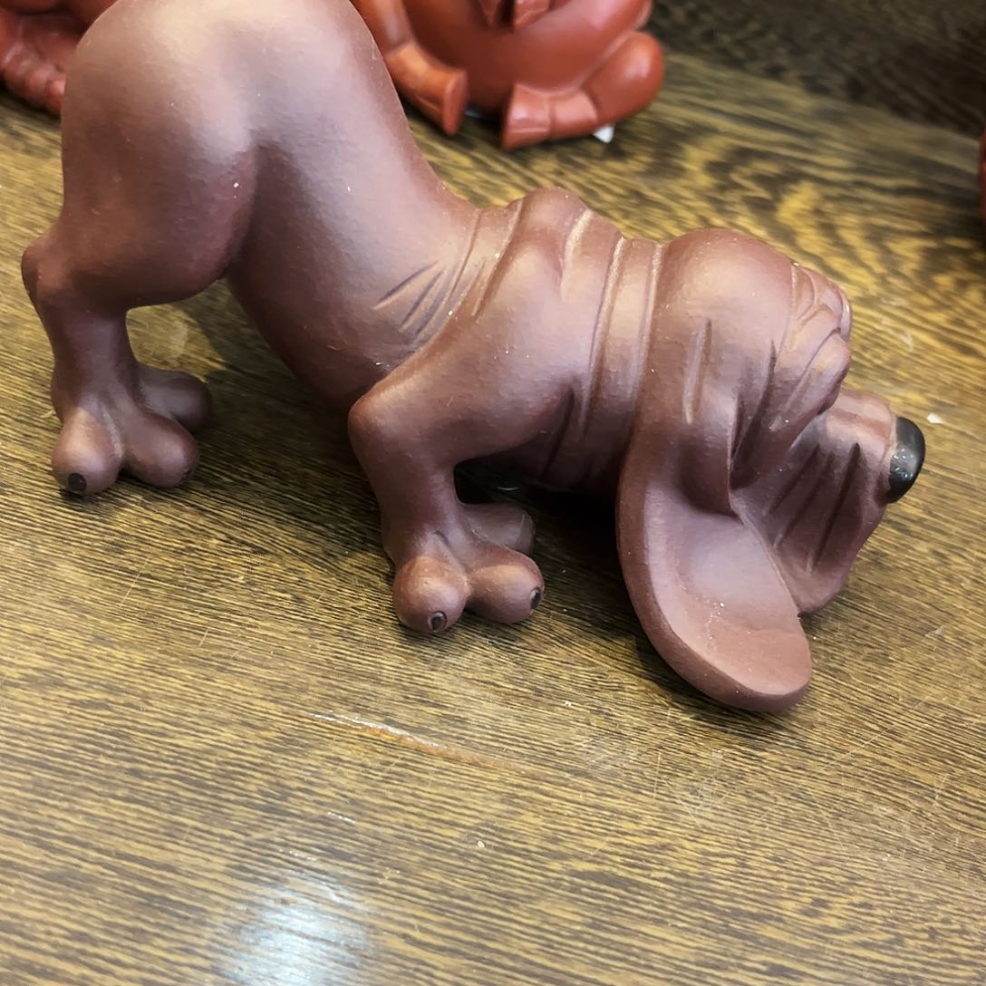 紫砂茶杯高端紫砂雕塑微瑕