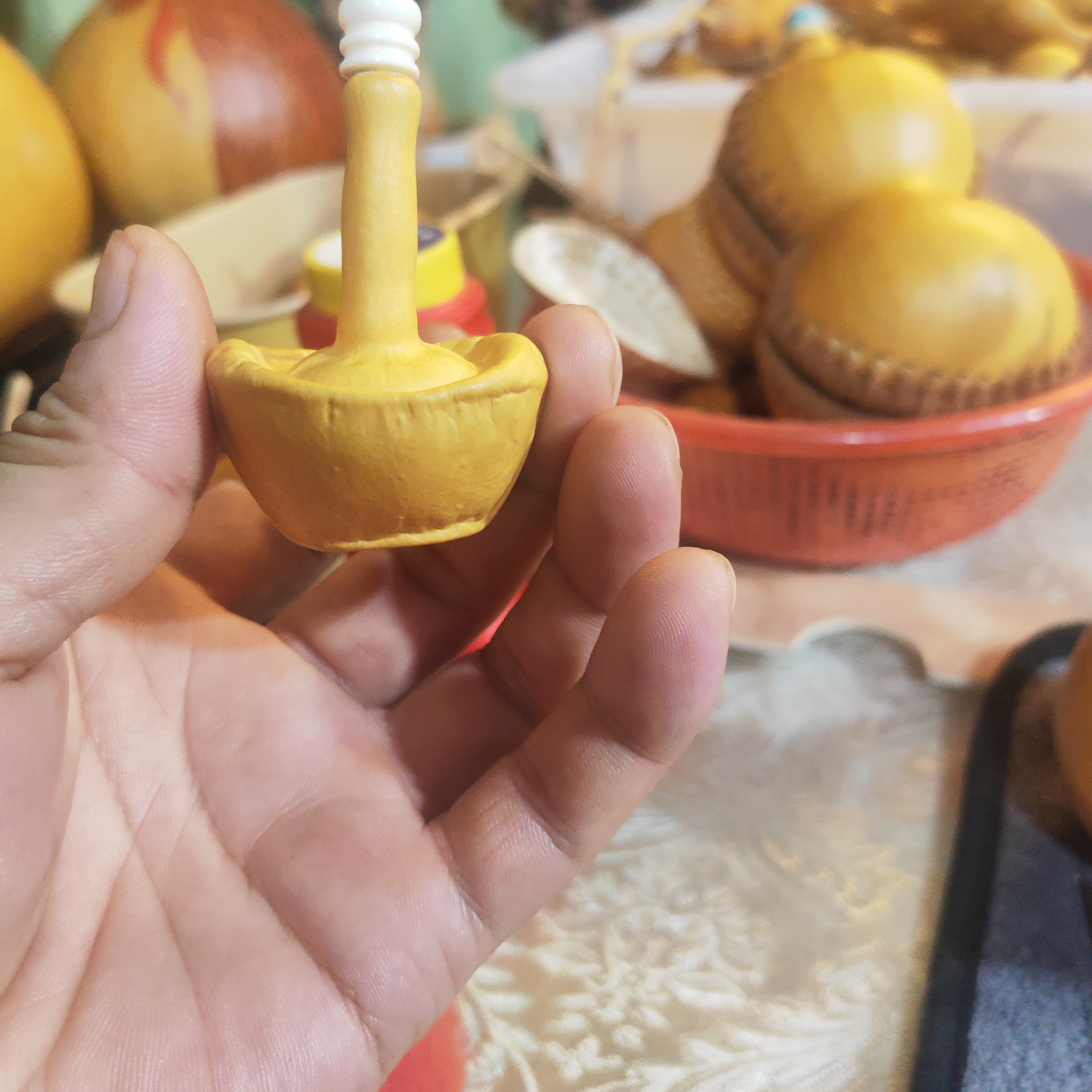 天然元宝葫芦收藏盘玩