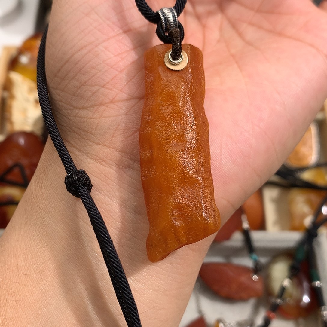 蜜蜡裸石未镶嵌你