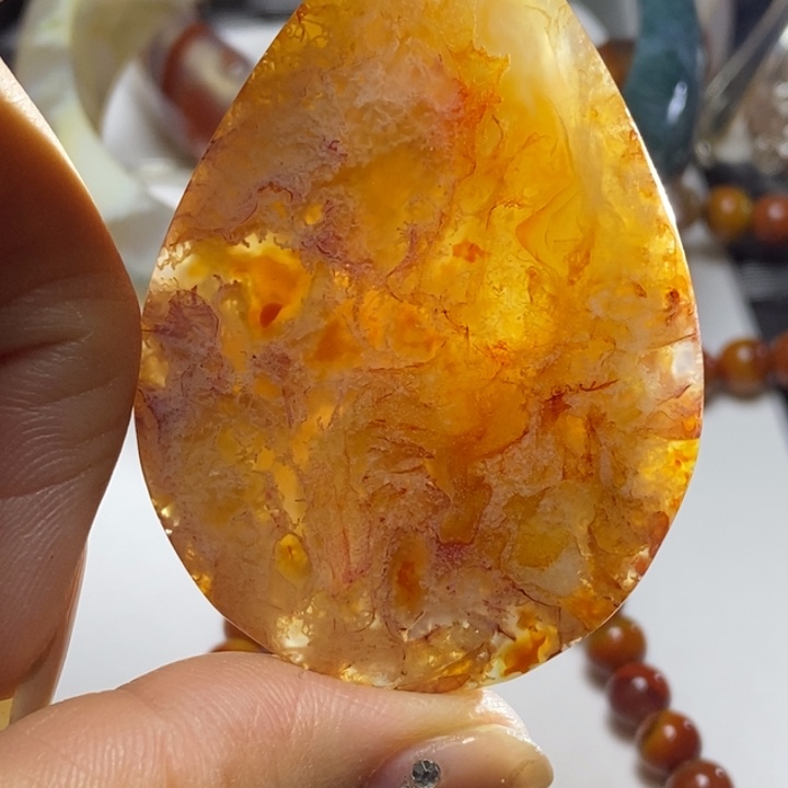 玛瑙/玉髓颈饰未镶嵌过***天