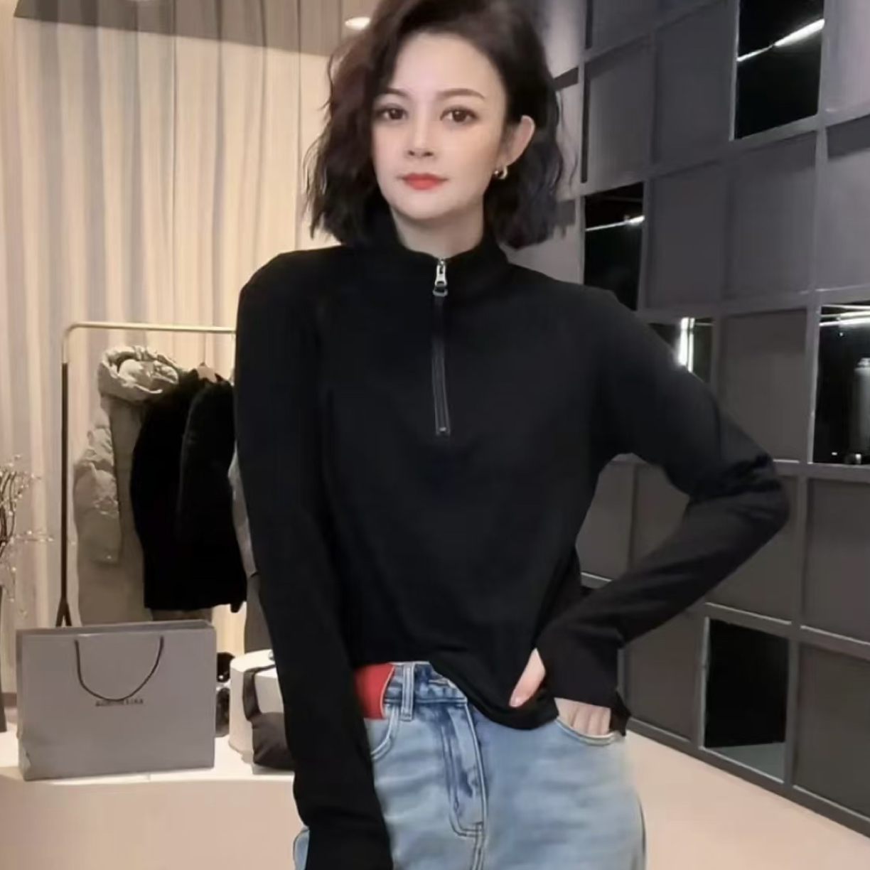 105秋冬女士显瘦T恤