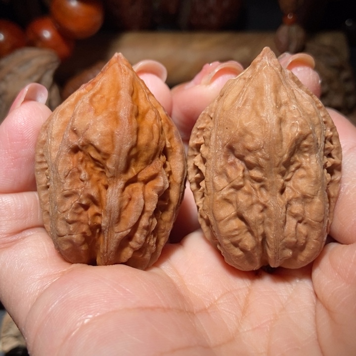 把件文玩核桃东北楸子小雪243